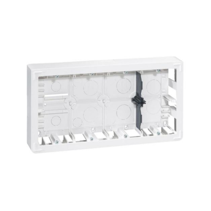 Конзола открит монтаж 2x10М дълб. 46mm - Legrand Mosaic 80278