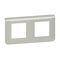 Декоративна рамка 2x2M Алуминий - Legrand Mosaic New 079304L