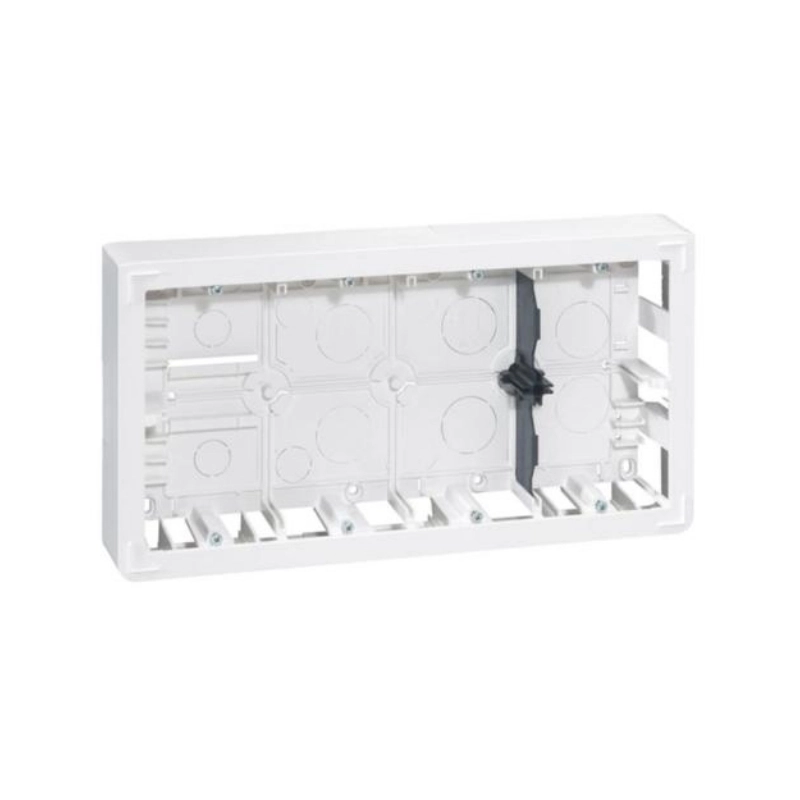 Конзола открит монтаж 2x10М дълб. 46mm - Legrand Mosaic 80278