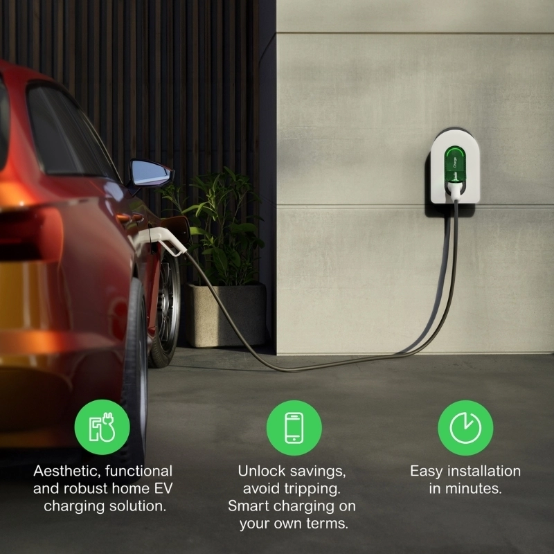 Зарядна станция за стена EVlink Home 22.1 kW, 3P 32A, с контакт Type 2, IP55 IK10