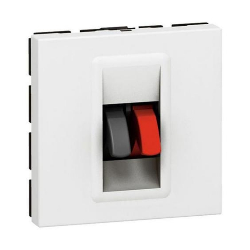 Розетка за тонколони 2M Бял - Legrand Mosaic 78751