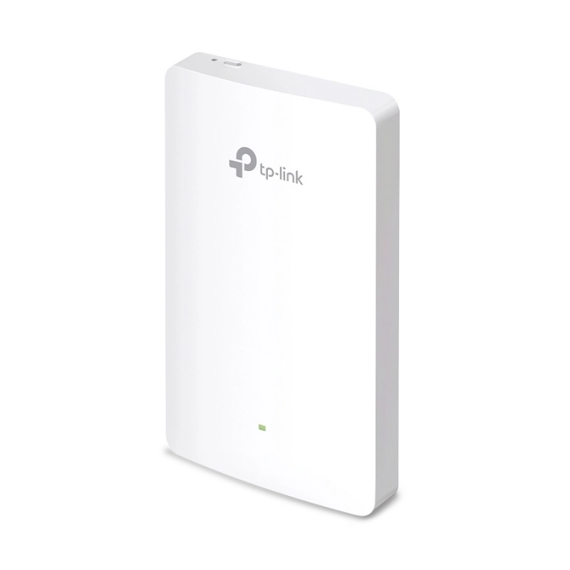 Wi-Fi 6 AX1800 точка за достъп с 4 × гигабитови порта, Cloud мениджмънт и поддръжка на PoE - TP-Link EAP615-Wall