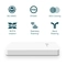 Wi-Fi 6 AX1800 точка за достъп с 4 × гигабитови порта, Cloud мениджмънт и поддръжка на PoE - TP-Link EAP615-Wall