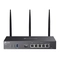 Omada Gigabit AX3000 WiFi 6 VPN Gateway, 1 Gigabit SFP slot and 5 Gigabit RJ45 ports TP-Link ER706W TP-Link ER706W