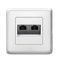 Розетка 2x RJ45 UTP cat.6 и рамка Бял /до изчерпване/
