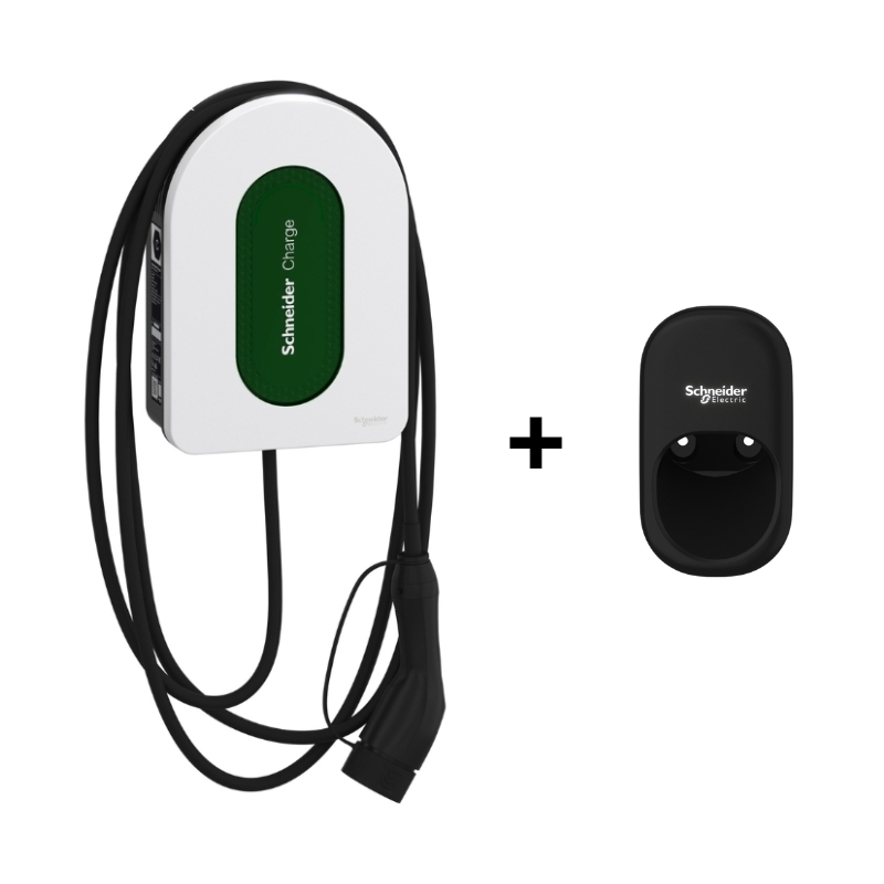 Зарядна станция, Schneider Charge, 1P+N, с кабел 5m, 7,4kW, 32A, с RDC-DD - SCHNEIDER ELECTRIC Schneider Charge EVH5A07N2C5
