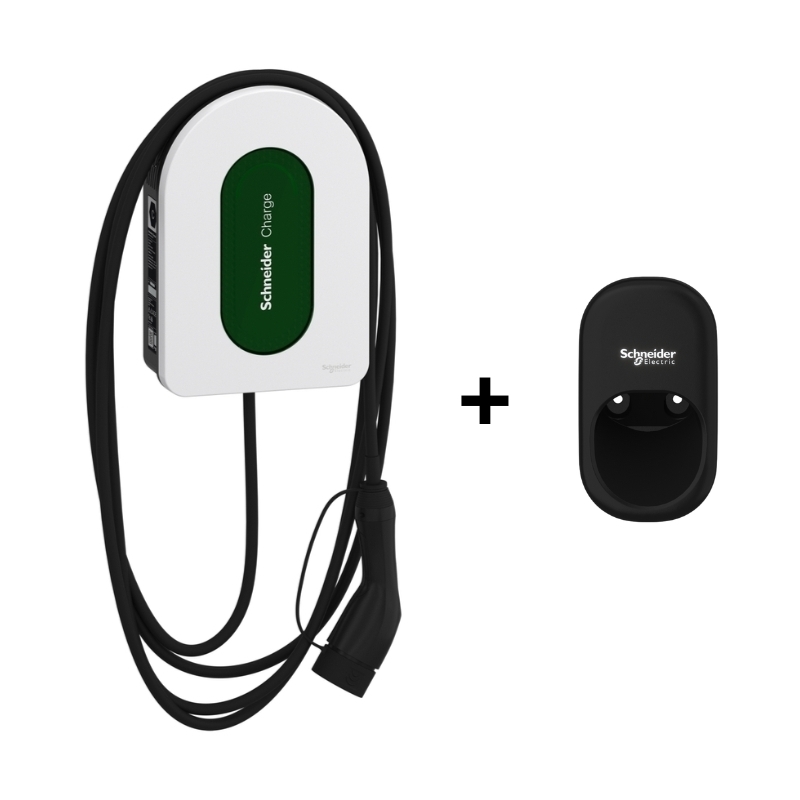Зарядна станция, Schneider Charge, 3P+N, с кабел 7m, 11kW, 16A, с RDC-DD - SCHNEIDER ELECTRIC Schneider Charge EVH5A11N2C7