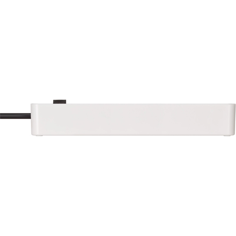 Разклонител 4x 2P+E с ключ и кабел 1.5m Бял/черен - Brennenstuhl Ecolor BS1153240126