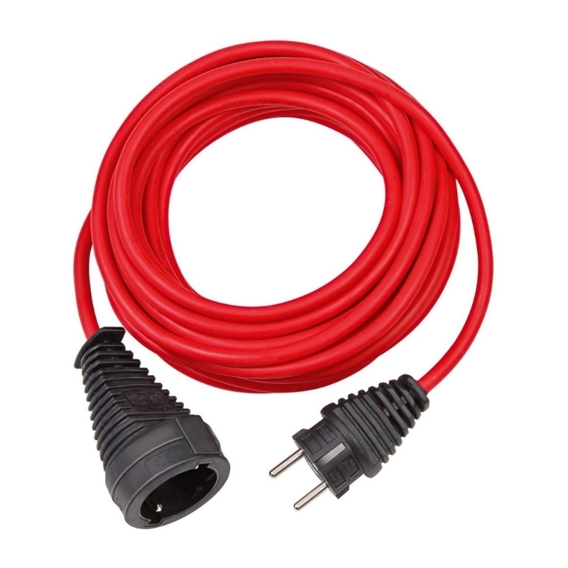 Удължител 25m IP20 3G1.5 Червен