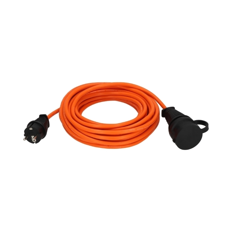 Удължител BREMAXX кабел 10m IP44 AT-N05V3V3-F 3G1,5 UV устойчив Оранжев