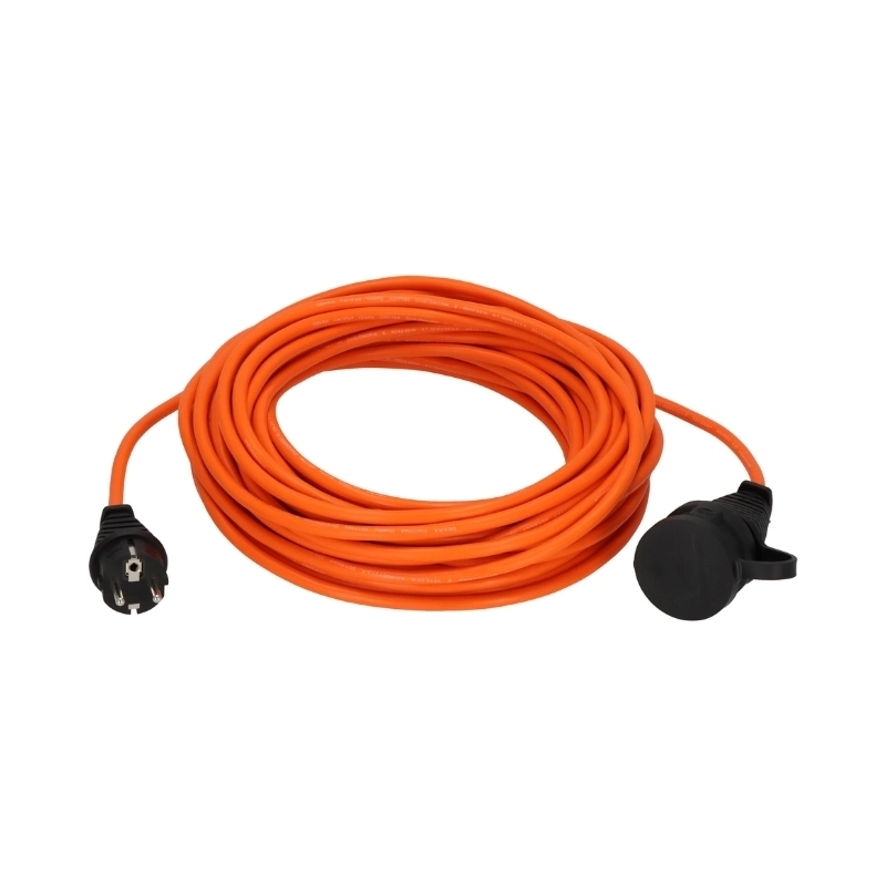 Удължител BREMAXX кабел 25m IP44 AT-N05V3V3-F 3G1,5 UV устойчив Оранжев