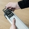 Разклонител 6x 2P+E Premium-Protect-Line защита от претоварване 60.000A ключ и кабел 3m Сребрист/черен