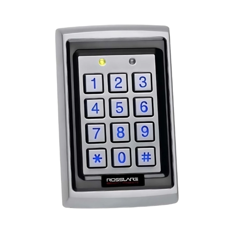 RFID самостоятелен контролер 125 kHz Anti-Vandal подсветка на клавиатурата IP65 Wiegand 26-bit - ROSSLARE AC-Q42SB