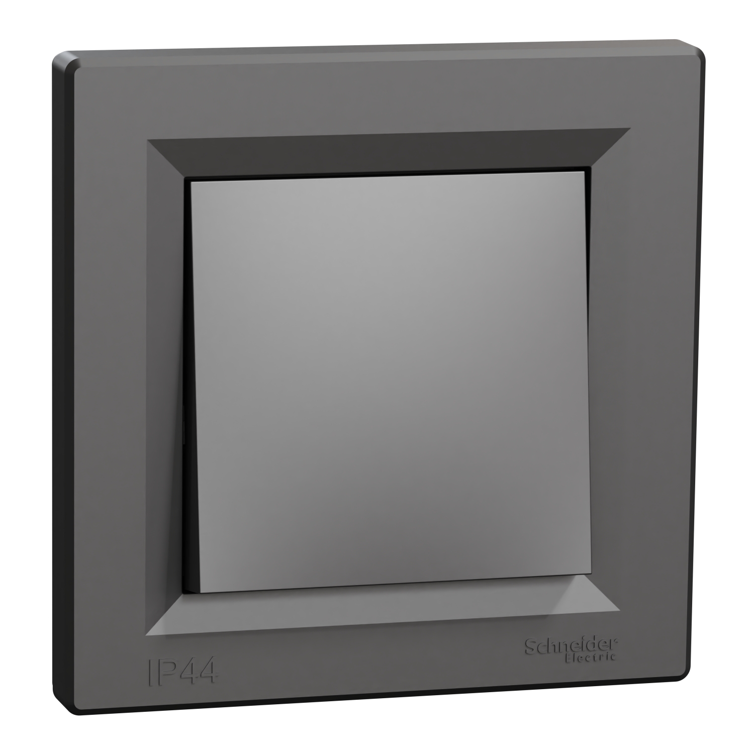 Еднополюсен ключ 10А IP44 без рамка Антрацит - SCHNEIDER ELECTRIC Asfora EPH0100271