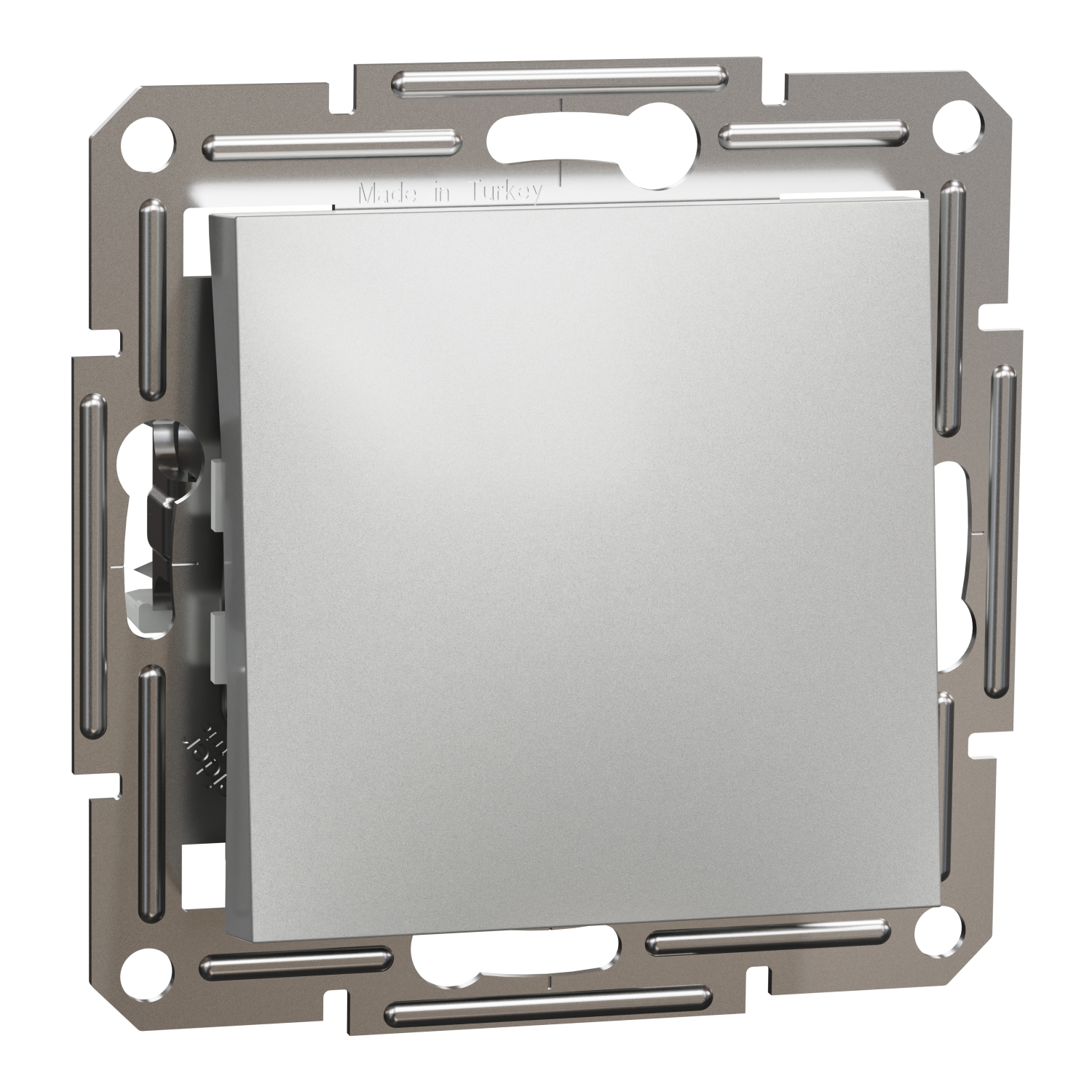 Кръстат ключ 10A без рамка Алуминий - SCHNEIDER ELECTRIC Asfora EPH0500161