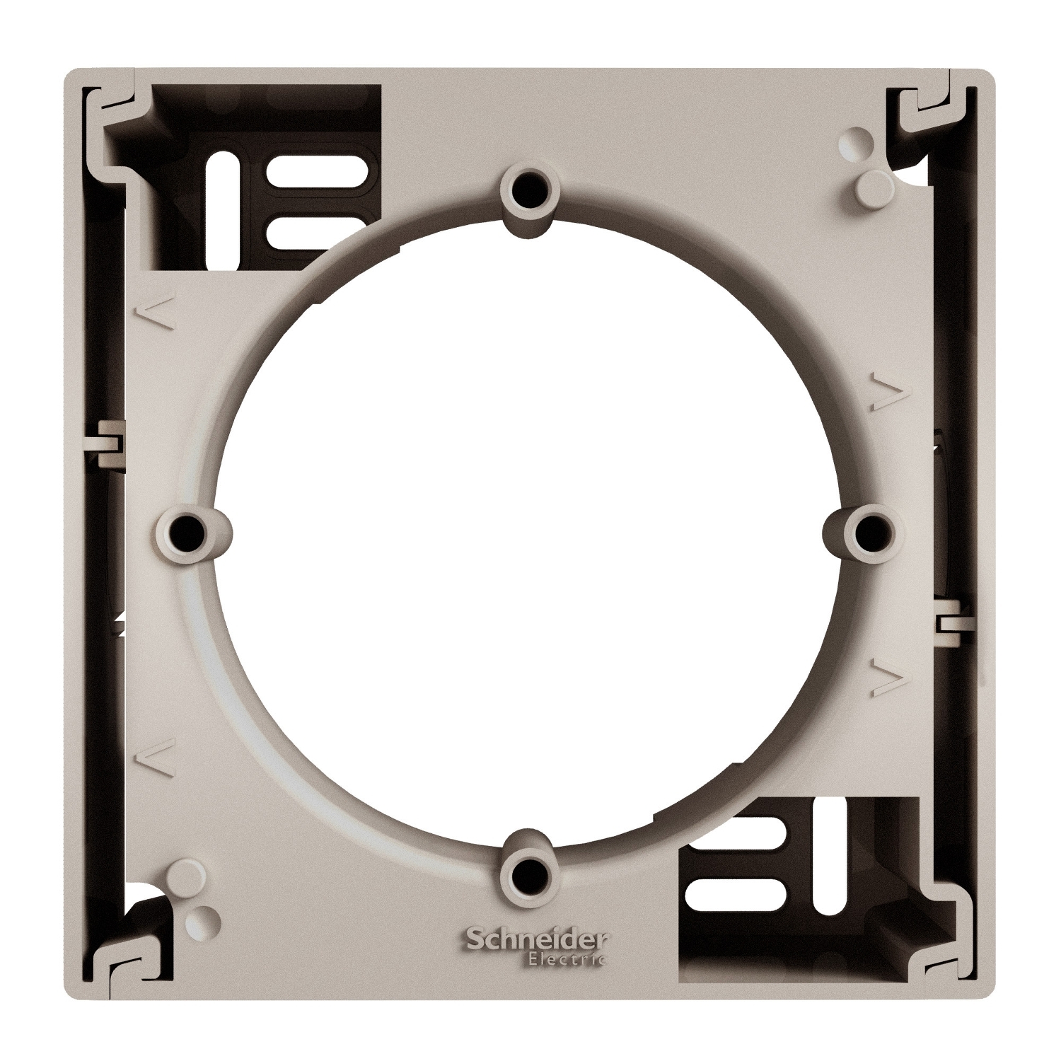 Единична конзола за открит монтаж Бронз - SCHNEIDER ELECTRIC Asfora EPH6100169