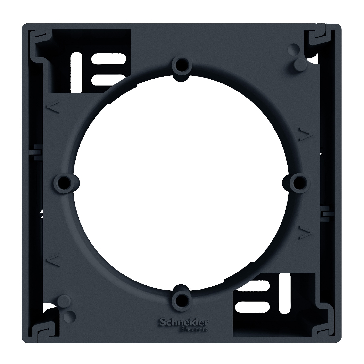 Единична конзола за открит монтаж Антрацит - SCHNEIDER ELECTRIC Asfora EPH6100171