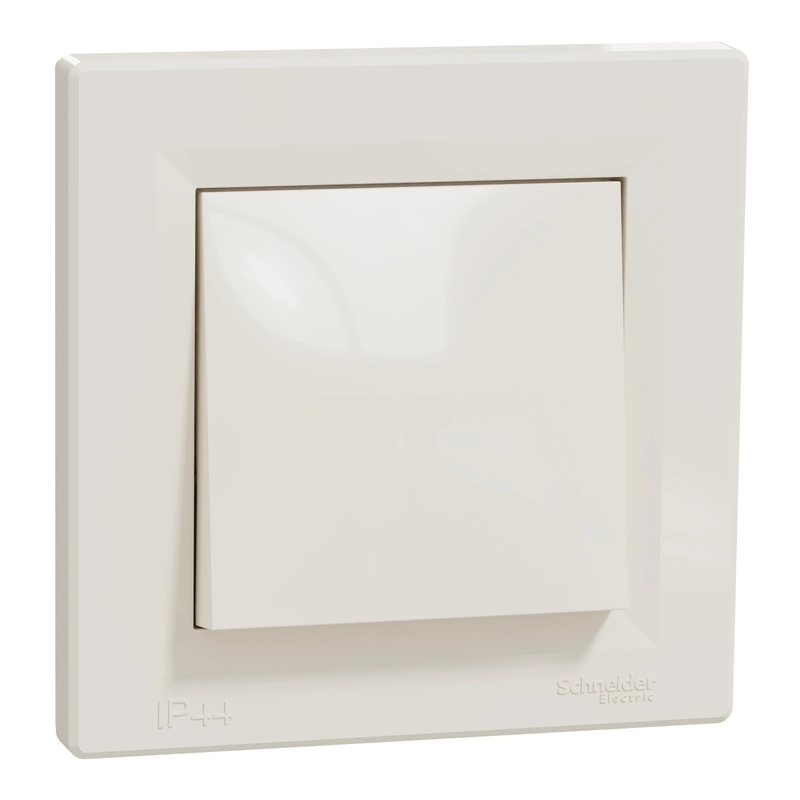 Еднополюсен ключ 10А IP44 Крем - SCHNEIDER ELECTRIC Asfora EPH0100223