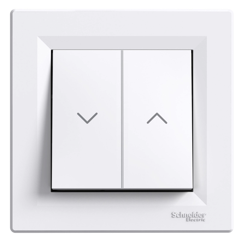 Ключ за щори 10А Бял - SCHNEIDER ELECTRIC Asfora EPH1300521