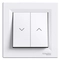 Ключ за щори 10А Бял - SCHNEIDER ELECTRIC Asfora EPH1300521