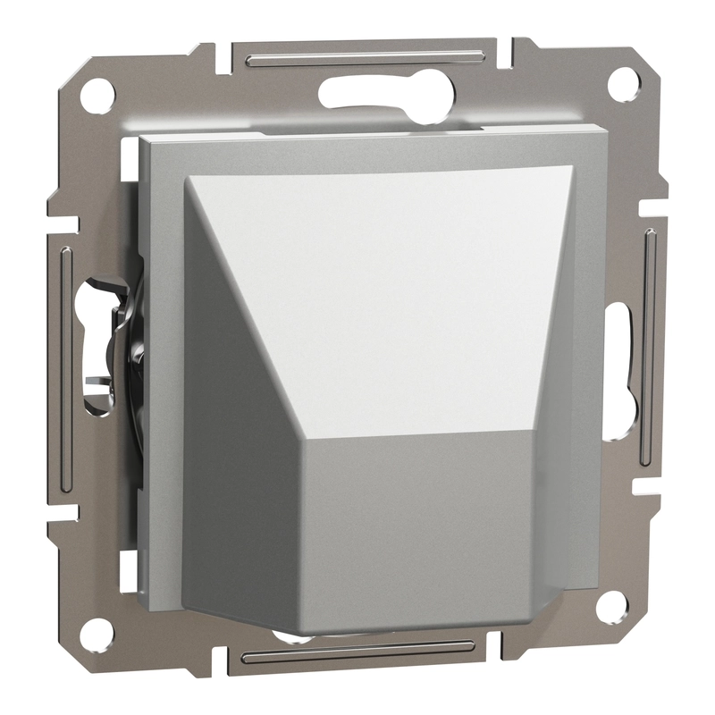 Кабелен излаз 25А без рамка Алуминий - SCHNEIDER ELECTRIC Asfora EPH5500161