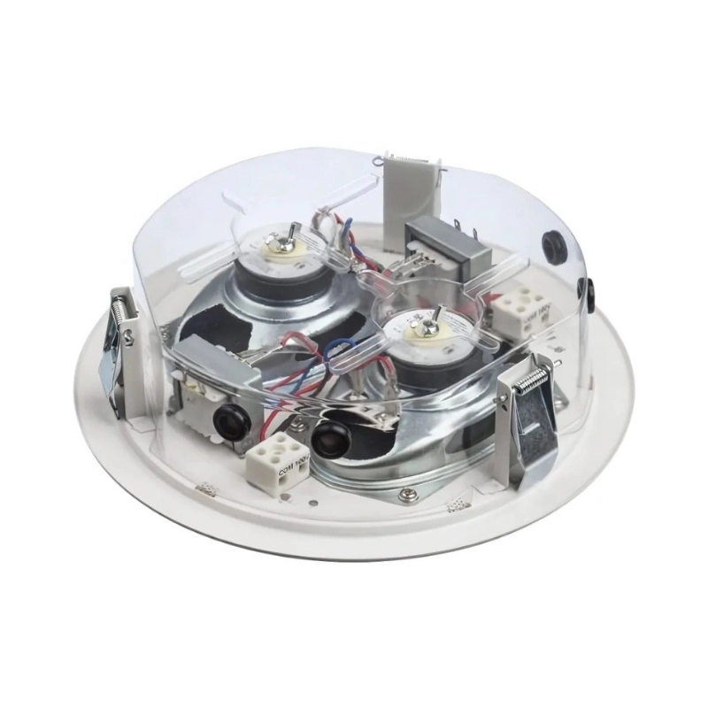 Високоговорител за вграждане  A /B, 2 x 1.5/3/6W - ic-audio DL-E-AB 06-100/T-EN54 safe