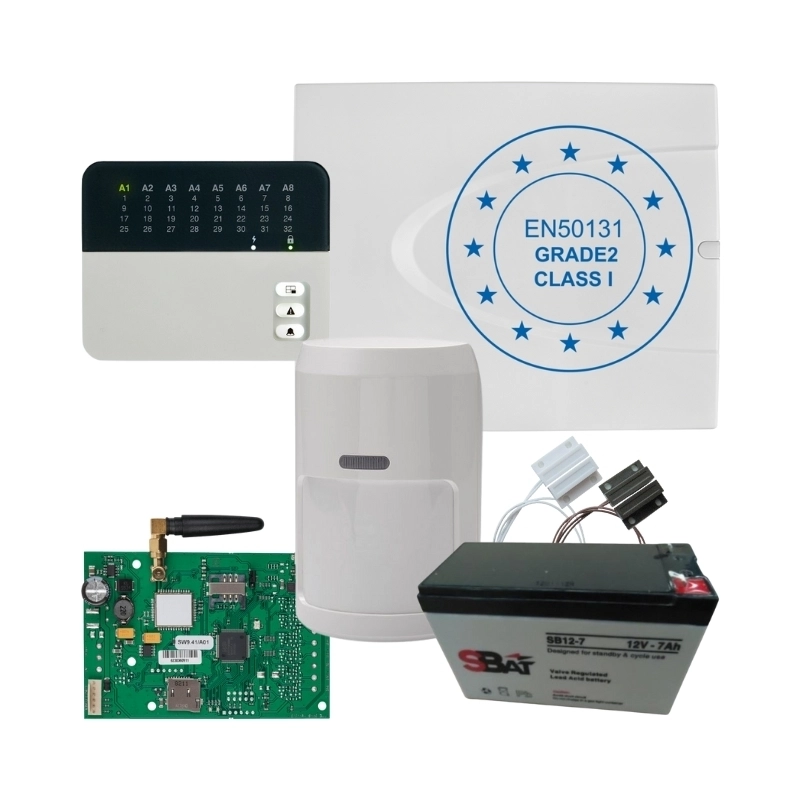 Комплект Eclipse32, LED32, TITAN DL, SBat 7-12, AU-MS-12S,GPRS Simple - Teletek Electronics KE32-1B/G