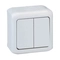 Ключ сериен девиаторен IP44 Бял - Legrand Forix 782361