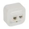 Розетка RJ45 UTP Cat. 5e + RJ11 IP21 Бял - Legrand Forix 782421