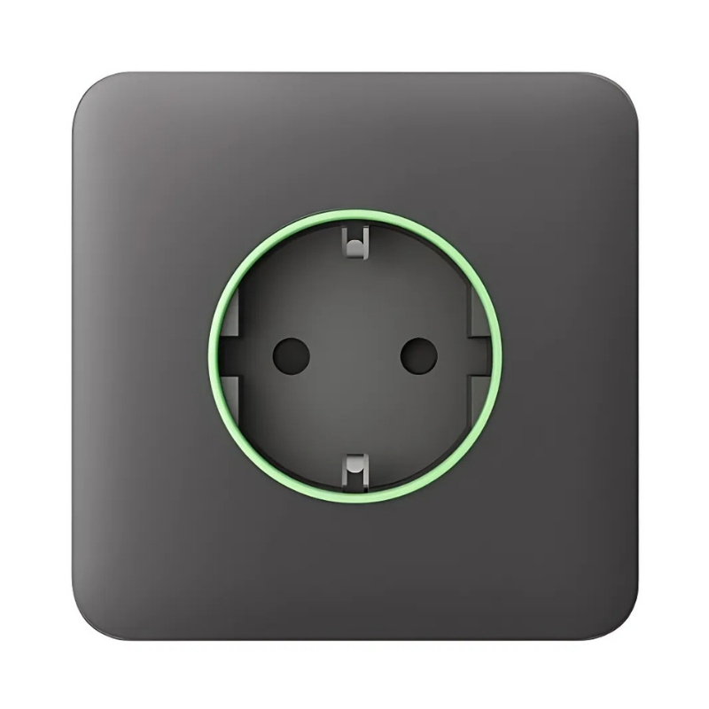 Лицев панел за контакт, Сив - Ajax SoloButton(basic) 89059.164.GR