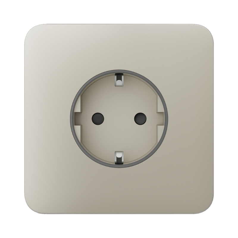 Лицев панел за контакт, Слонова кост - Ajax SoloButton(basic) 89060.164.IV