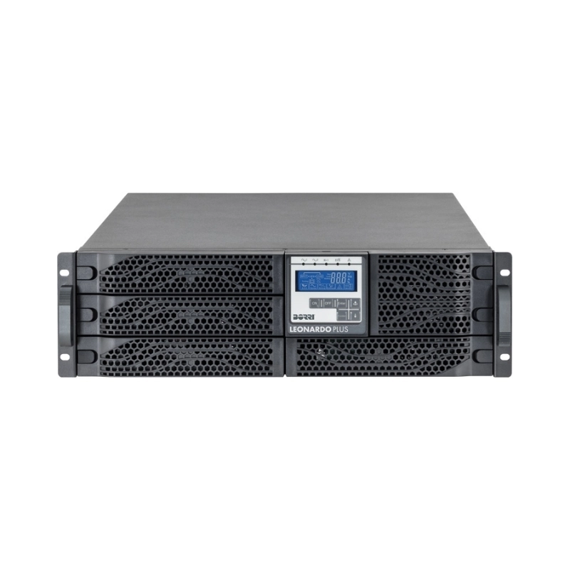 On-line 6kVA / 6000W 2U без батерии (да се поръчва със MUPSBAT0024) - BORRI UPS LEONARDO PLUS RT MUPS0024
