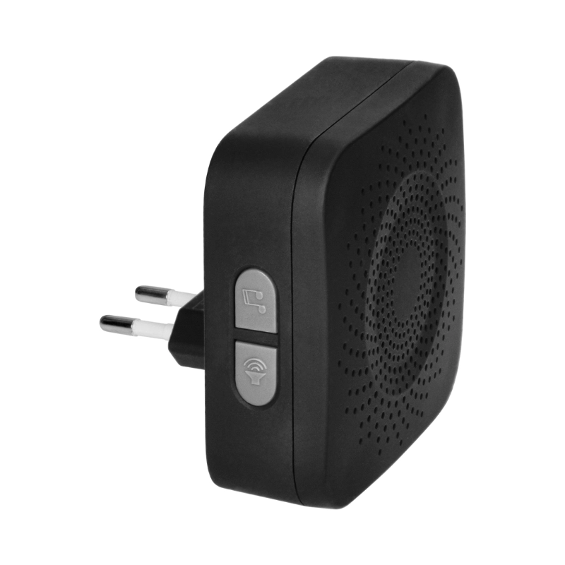 Звънец безжичен 230V Черен - ORNO SETI AC OR-DB-AB-169/B