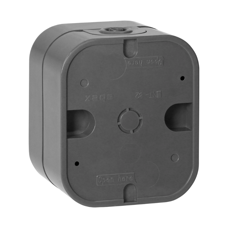 Ключ еднополюсен ОМ 10A IP54 Сив/черен - Orno Series B2 OR-OE-7800/GB