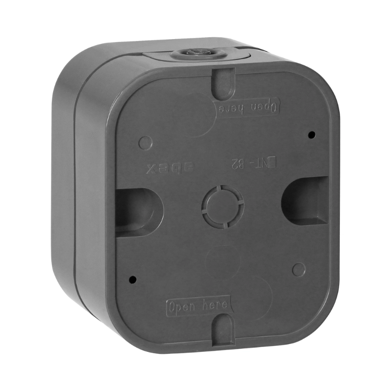 Ключ девиаторен ОМ 10A IP54 Сив/черен - Orno Series B2 OR-OE-7802/GB