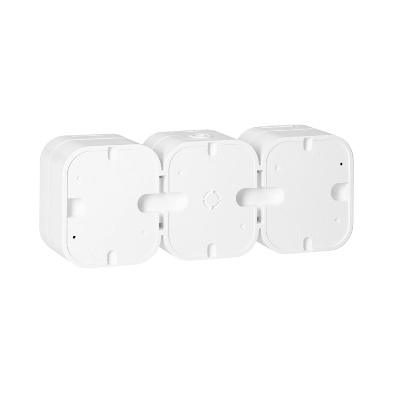 Контакт Шуко троен ОМ 3x 2P+E 16A IP54 Бял - Orno Series B2 OR-OE-7809(GS)/W