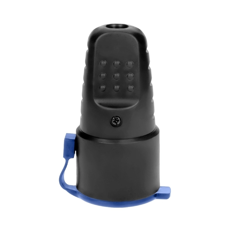Щекер 2P+E Шуко гумиран IP44 Шуко Черен - Orno OR-AE-1314(GS)