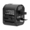 Преходен адаптер универсален USA/UK/EURO/AUS с 2x USB порт 5V 2.4A 100-240V 8A - Orno TA-6