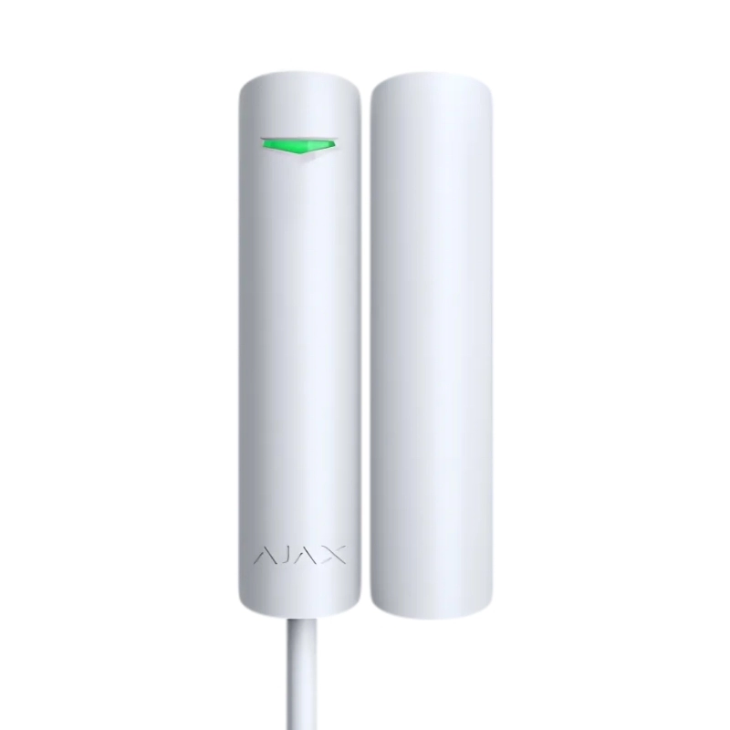 Жичен магнитен детектор с допълнителен NC контакт до 1 м - AJAX DoorProtect 30852.03.WH1