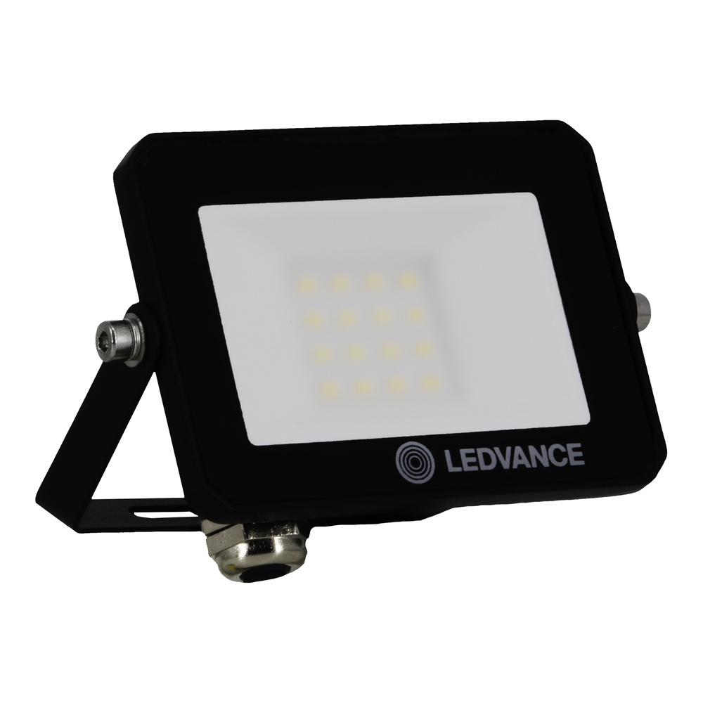 LED Прожектор симетричен FL EFFECT 10W 900lm 3000К IP65 EUE LEDV, цвят черен - LEDVANCE FLOODLIGHT EFFECT LED488849
