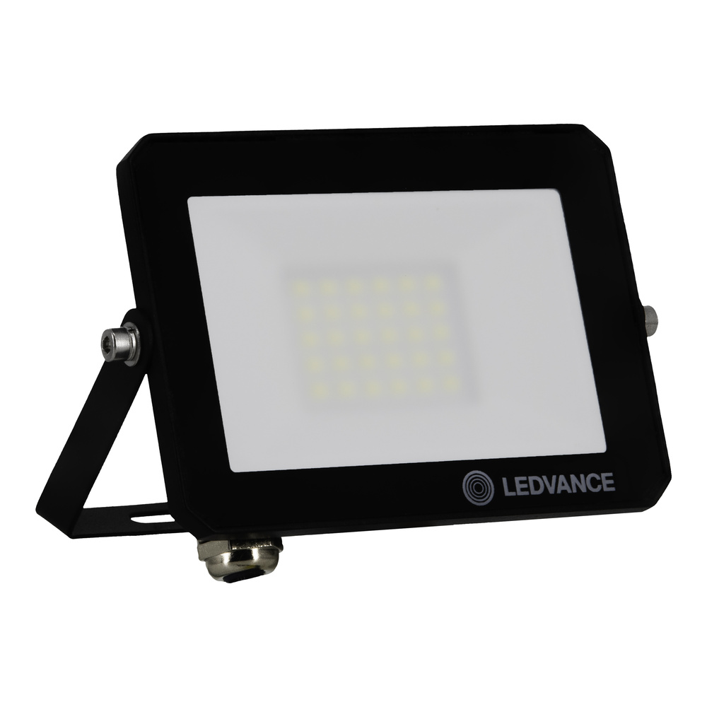 LED Прожектор симетричен FL EFFECT 20W 1800lm 6500К IP65 EUE LEDV, цвят черен - LEDVANCE FLOODLIGHT EFFECT LED489006