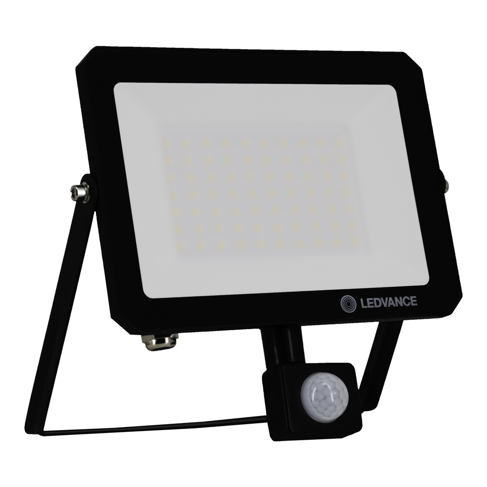 LED Прожектор със сензор, симетричен FL EFFECT 50W 4500lm 3000К IP65 EUE LEDV, цвят черен - LEDVANCE FLOODLIGHT EFFECT SENSOR LED489266