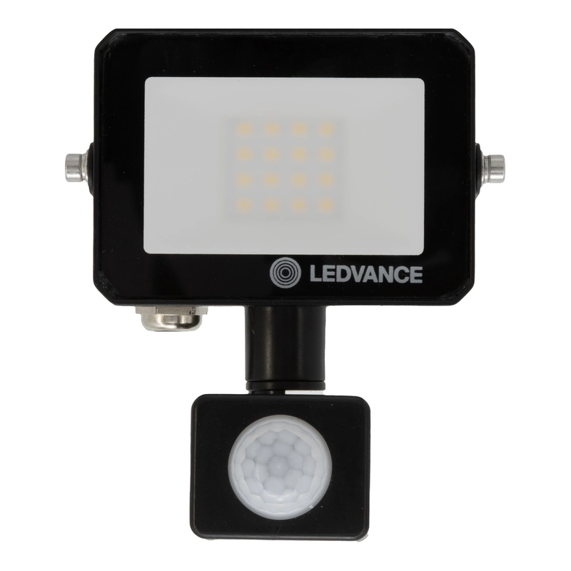 LED Прожектор със сензор, симетричен FL EFFECT 10W 900lm 4000К IP65 EUE LEDV, цвят черен - LEDVANCE FLOODLIGHT EFFECT SENSOR LED488924