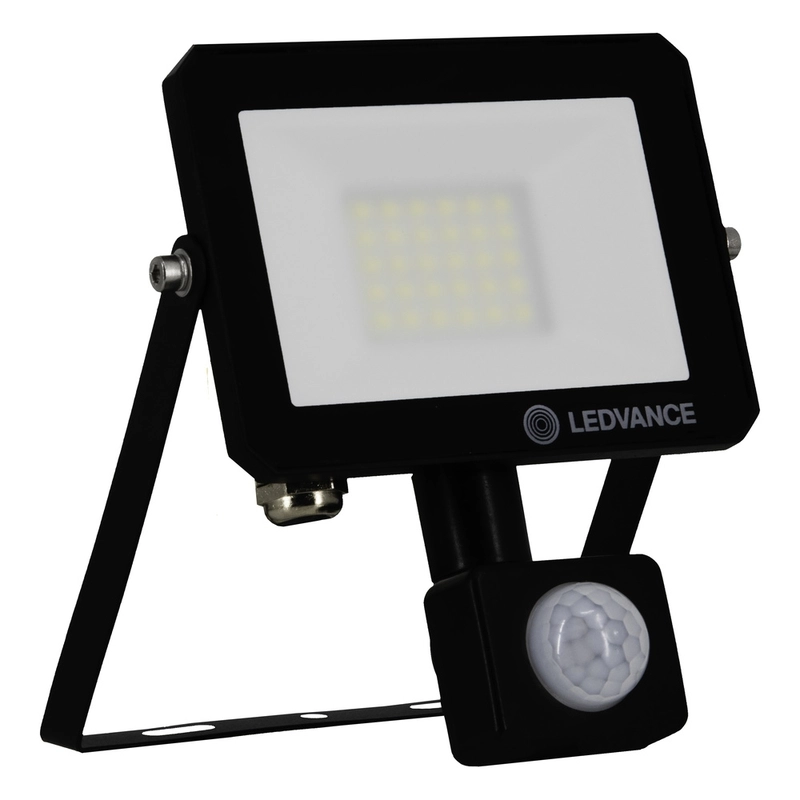 LED Прожектор със сензор, симетричен FL EFFECT 20W 1800lm 6500К IP65 EUE LEDV, цвят черен - LEDVANCE FLOODLIGHT EFFECT SENSOR LED489068