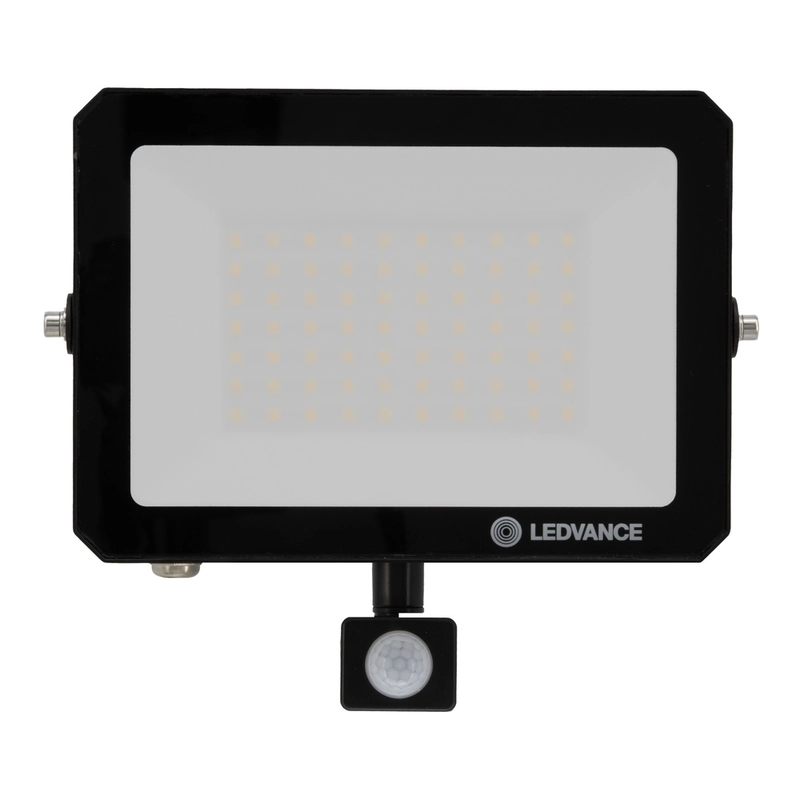 LED Прожектор със сензор, симетричен FL EFFECT 50W 4500lm 4000К IP65 EUE LEDV, цвят черен - LEDVANCE FLOODLIGHT EFFECT SENSOR LED489280
