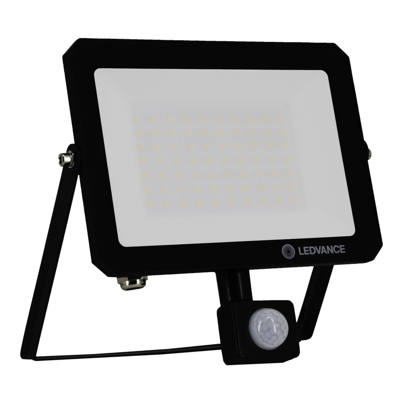 LED Прожектор със сензор, симетричен FL EFFECT 50W 4500lm 6500К IP65 EUE LEDV, цвят черен - LEDVANCE FLOODLIGHT EFFECT SENSOR LED489303
