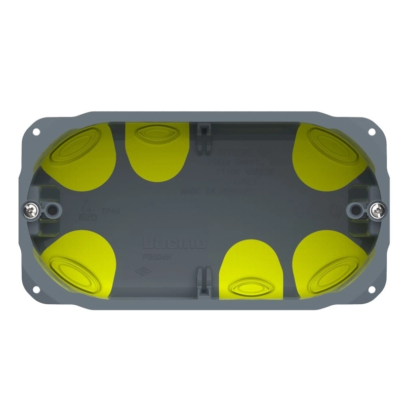 Конзола за фазер 4M x52mm гумени мембрани - bticino PB504NN