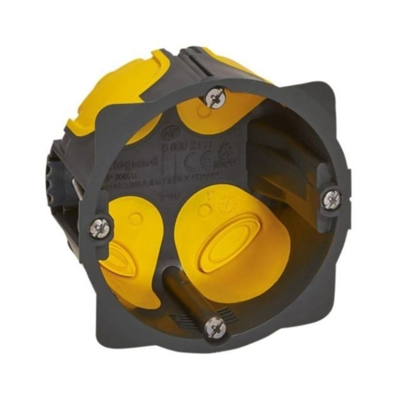 Конзола за фазер 1хФ67 (2M) x40mm гумени мембрани - Legrand EcoBatibox 80021L