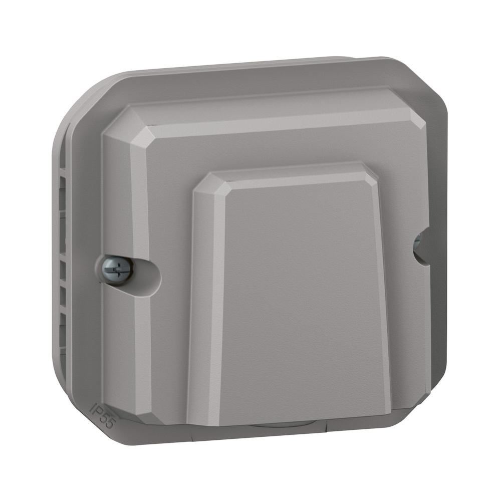 Твърда връзка 16A механизъм IP55 Сив  - Legrand Plexo New 069550L
