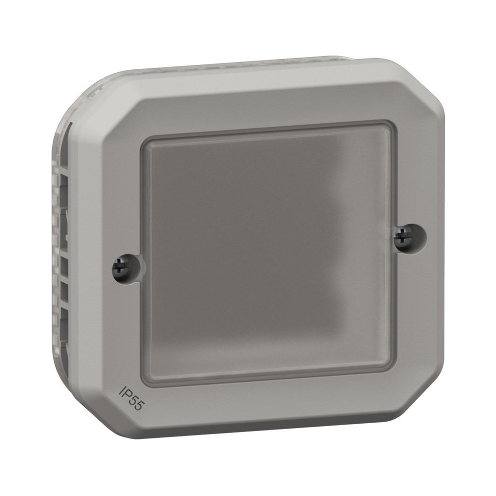 Адаптор с гъвкава мембрана за Mosaic механизъм IP55 Сив - Legrand Plexo New 069587L